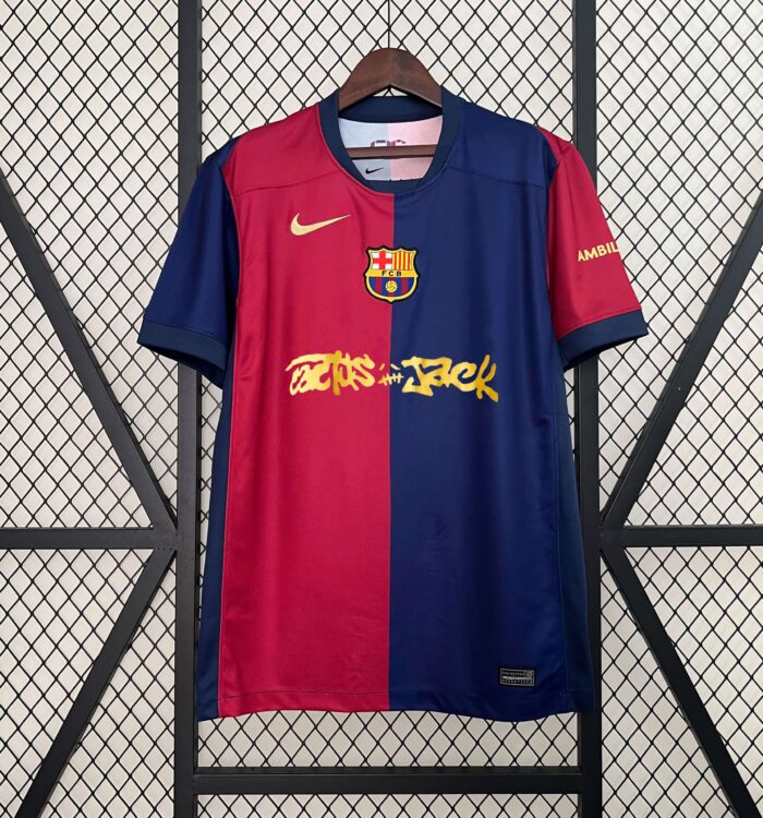 FCBarcelona 2024/25 1º Equipación x Travis Scott