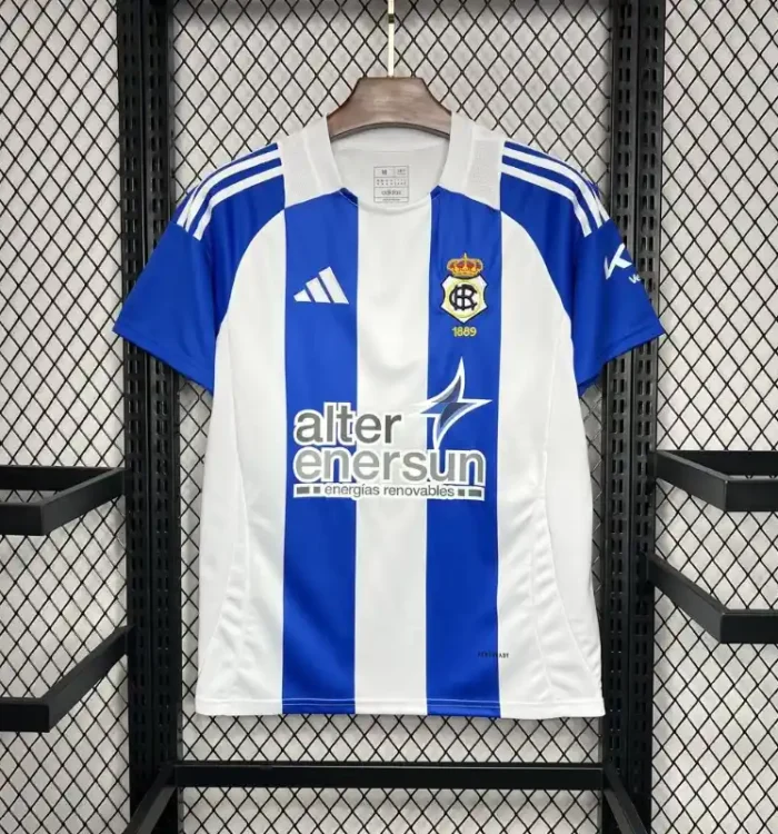 Real Club Recreativo de Huelva 24/25 1º Equipación